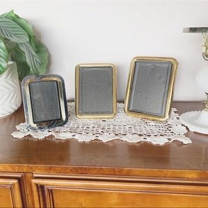 Vintage Brass picture frames